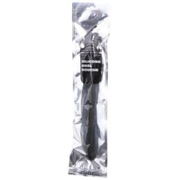 ALL BLACK - SHOWER ANAL SILICONE SISTEMA STOPPER 27 CM 2